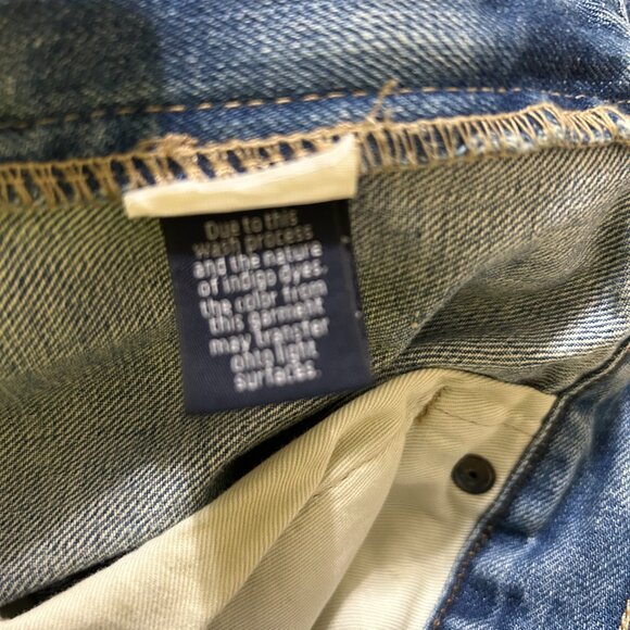 J. Crew 770 Japanese Kaihara Denim Distressed Light Indigo Jeans 32W 32L - Mint! - Picture 5 of 5